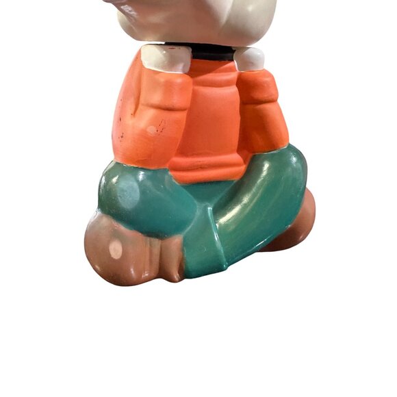 Vintage 90s Disney Goofy Water Drink Bottle Collectible With Straw - Picture 4 of 8